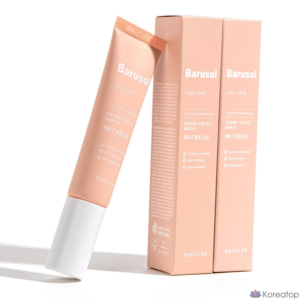 BB-крем Barulab Barusol Expert Velvet Serum, 1 шт., 30 мл