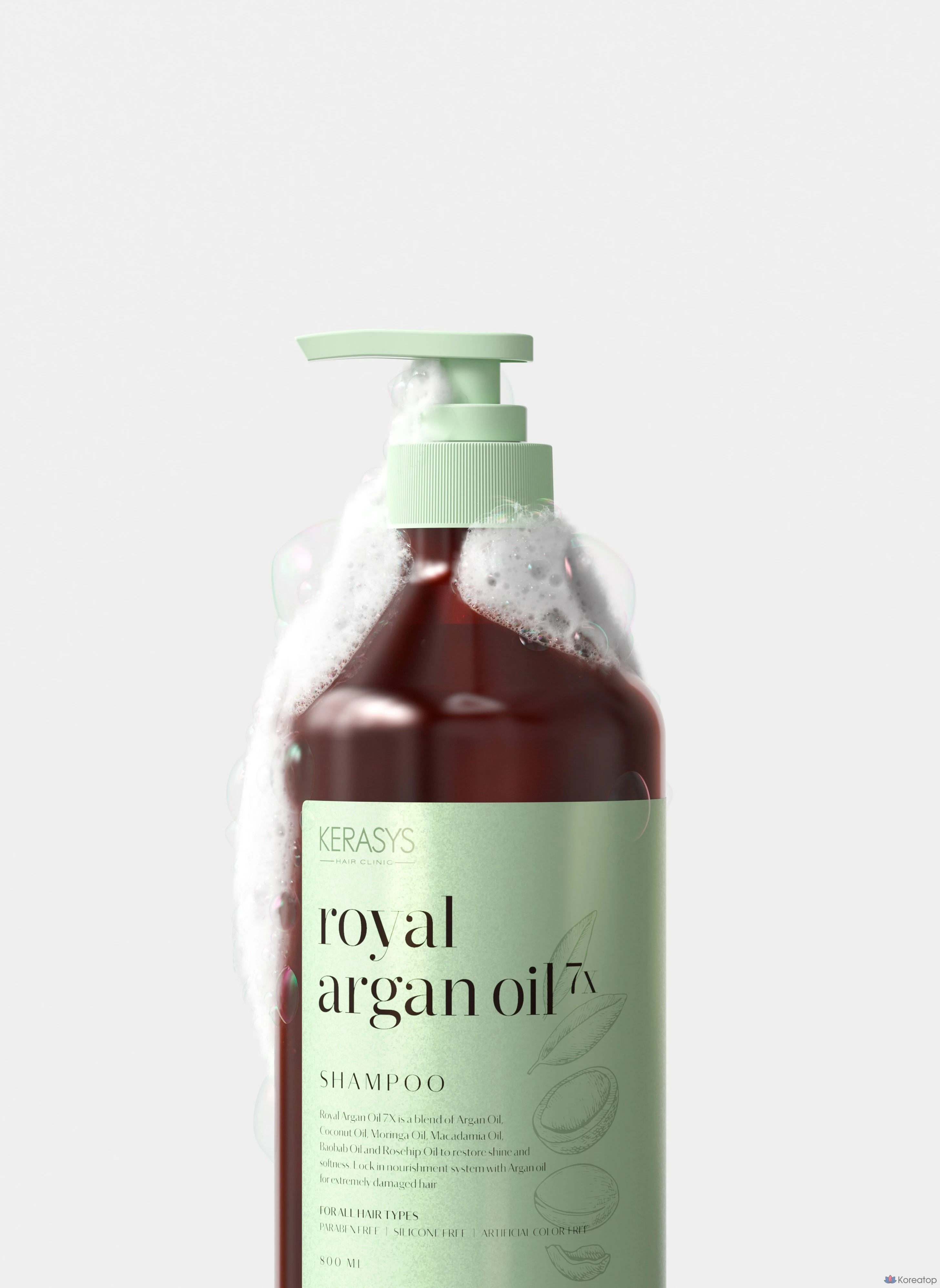 Шампунь KeraSys Argan Oil 7X, 800 мл, 1 шт.