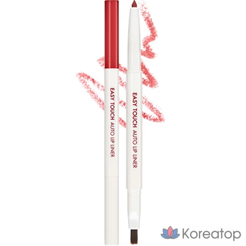 Карандаш для губ Tony Moly Easy Touch Auto Lip Liner, 0,2 г, 03, красный, 1 шт.