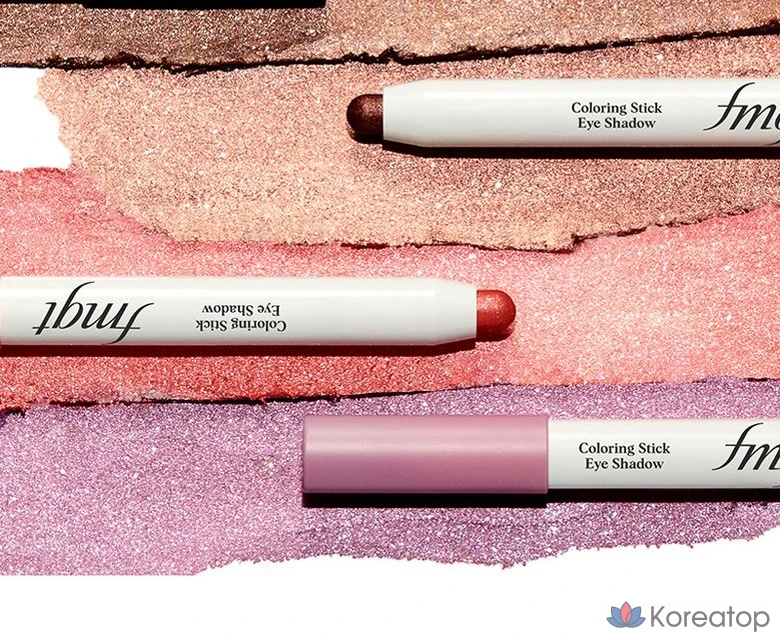 Тени для век FMGT E Coloring Stick Eyeshadow, 01 New White Peach, 1 шт., фото 10