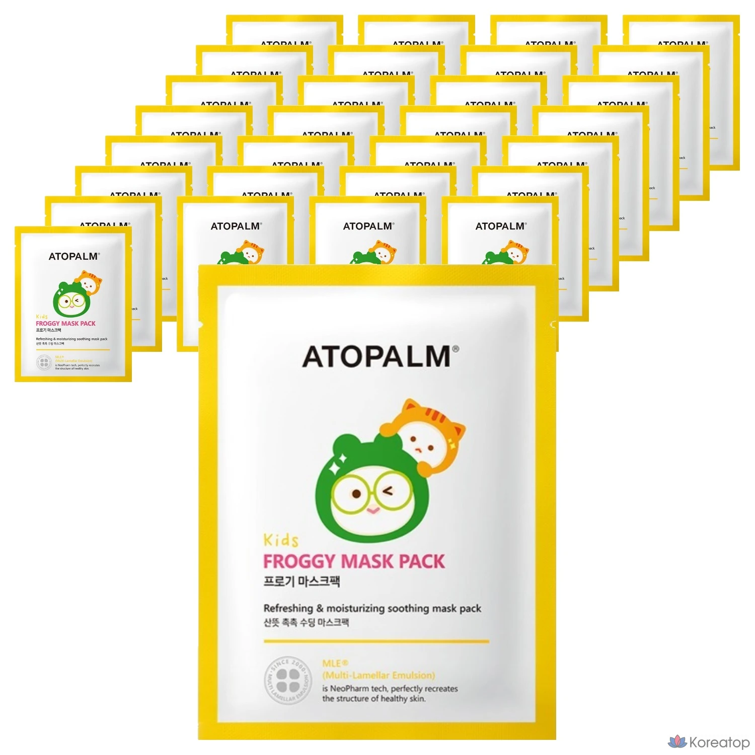 Набор детских масок Atopalm Kids Progi, 15 г, 30 штук.