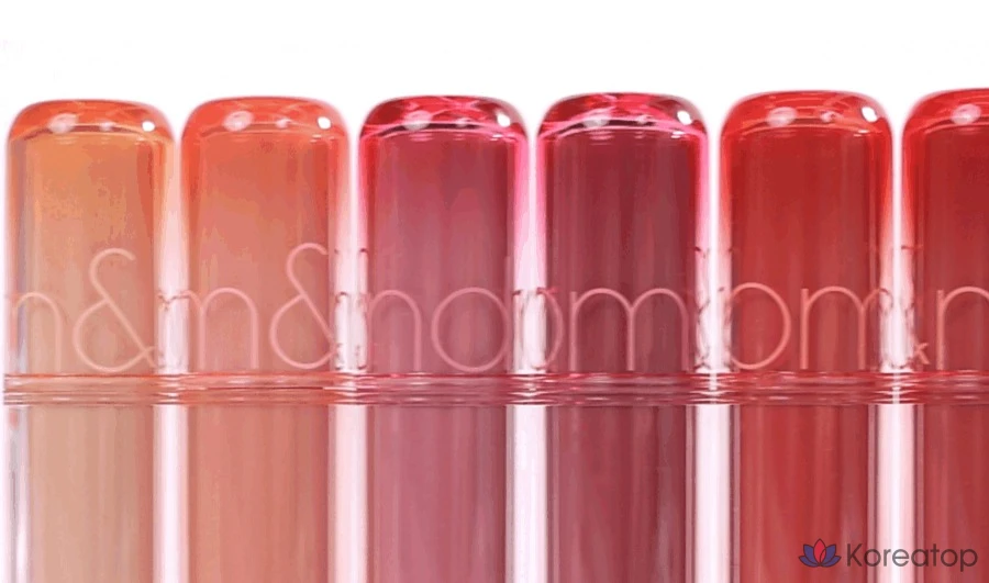 Тинт для губ ROM&ND The Juicy Lasting Tint, оттенок 10 Bare Apricot, 1 шт., фото 6