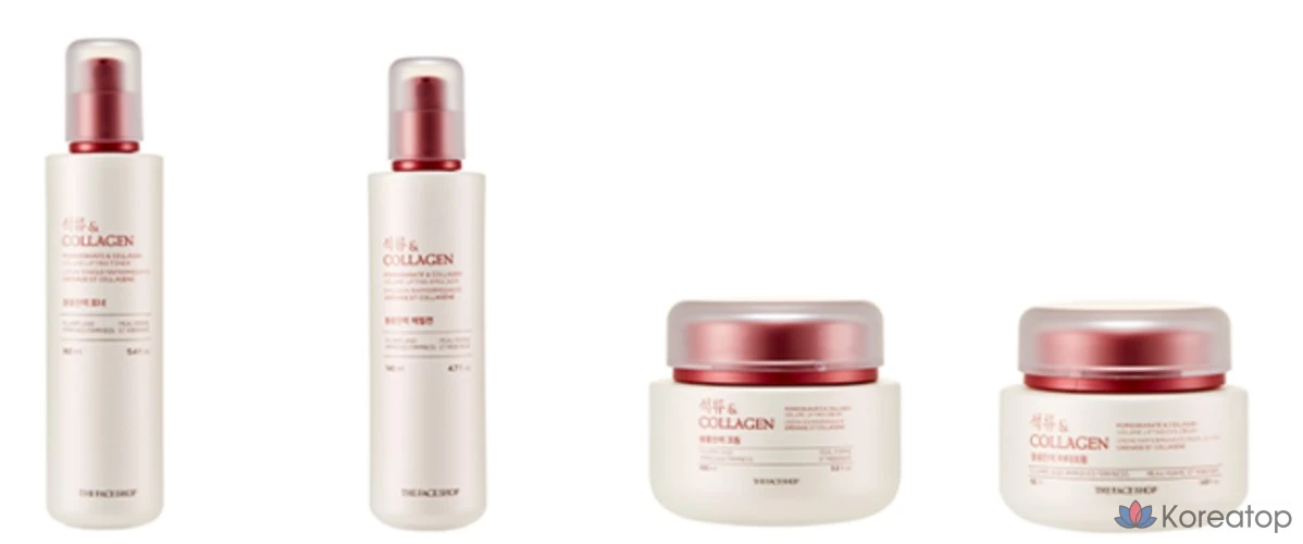 Эссенция для придания объема и эластичности коже лица The Face Shop с гранатом и коллагеном, 80 мл, 1 шт.