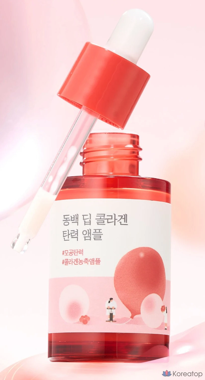 Ампула Round Lab Camellia Deep Collagen Elasticity, 1 шт., 30 мл