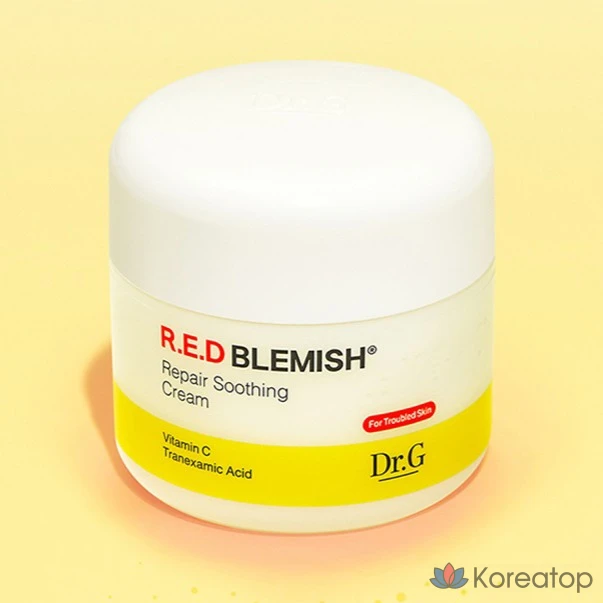 Успокаивающий крем Dr.G от красных пятен и следов от прыщей, 50 мл, 1 шт.