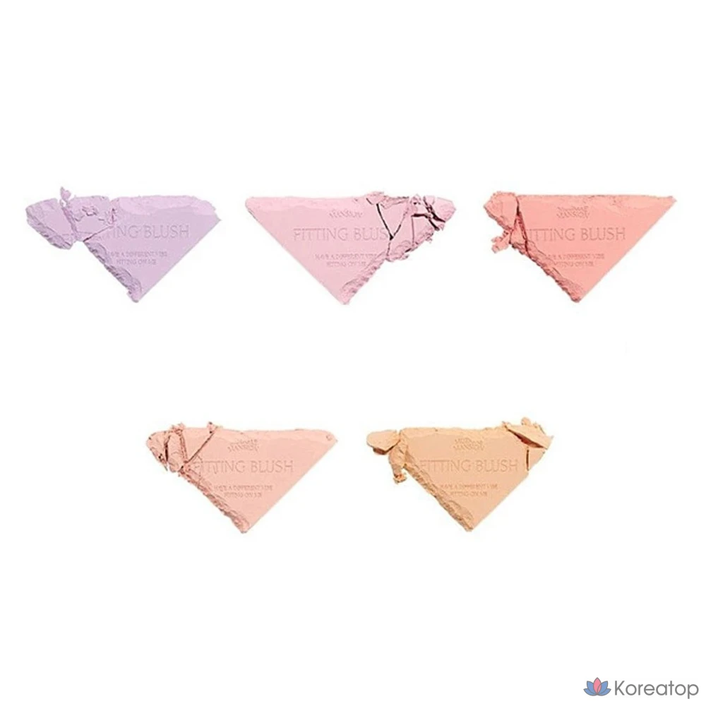 Румяна Rainbow Mansion Fitting Blush 5 г, 04 Vibe, 1 шт., фото 3