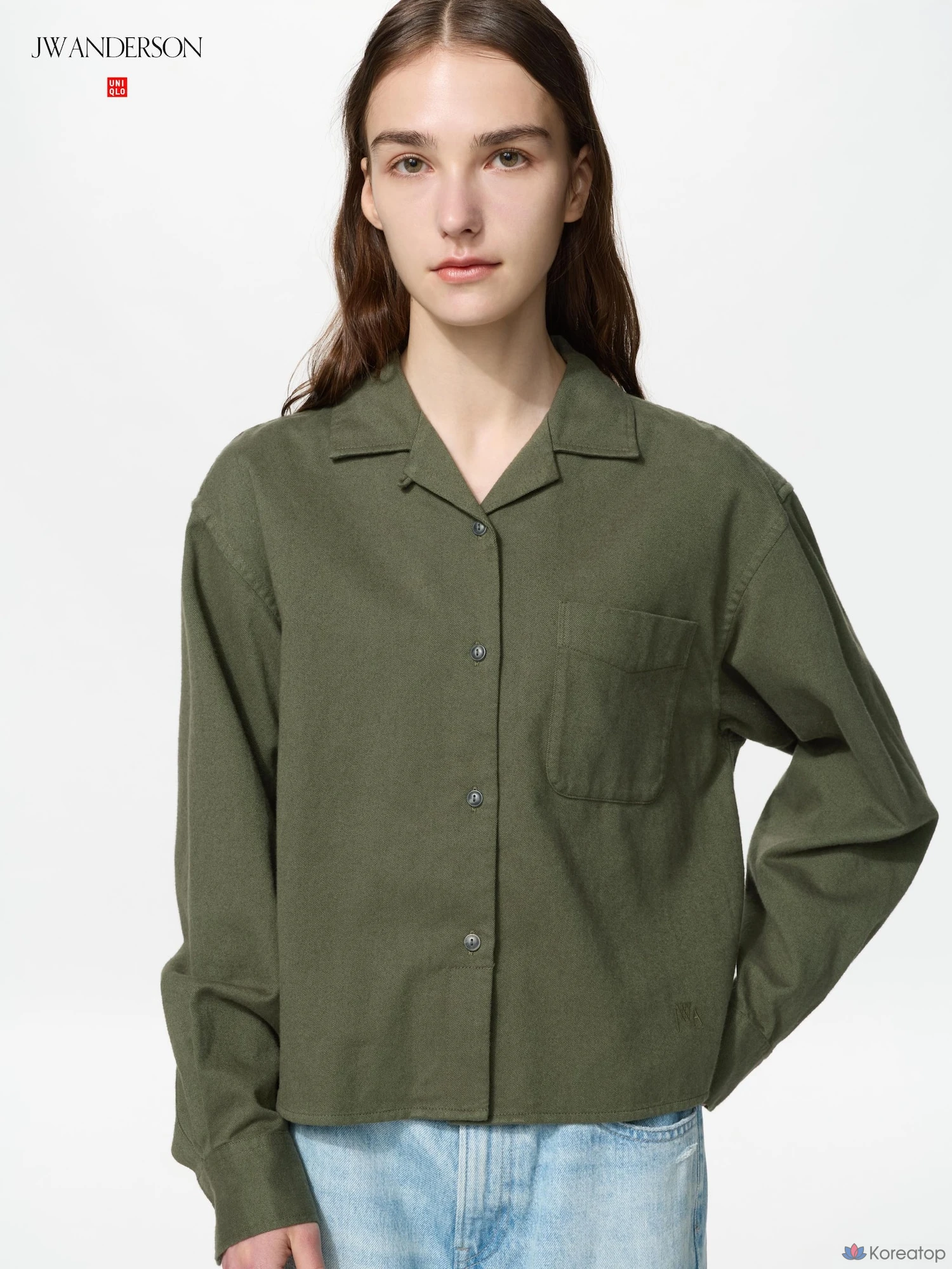 Рубашка Uniqlo Flannel Boxy Shirt