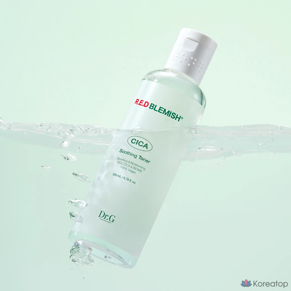 Успокаивающий тоник Dr. Ceuracle Red Blemish Cica, 200 мл, 1 шт.