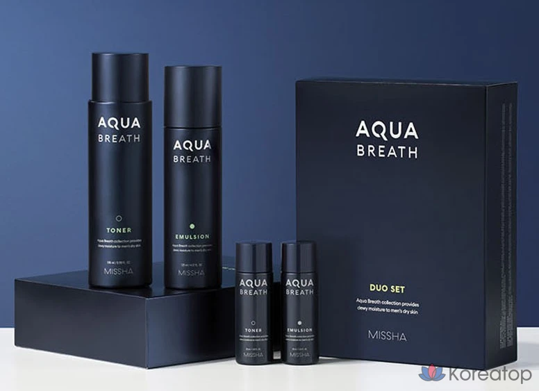 Набор Missha FOR MEN Aqua Breath из 2 предметов, 4 комплекта, фото 2