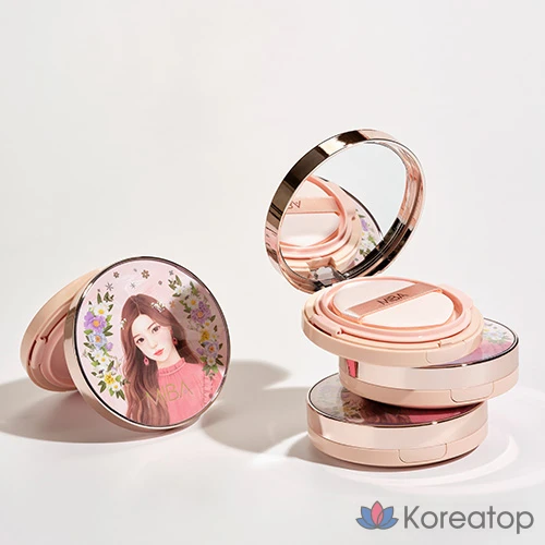 Тональный крем-кушон Miba Wang Cushion Season 2, 25 г основного продукта + 25 г сменных блоков (2 шт.), № 21 Bright Skin, 1 шт., фото 7