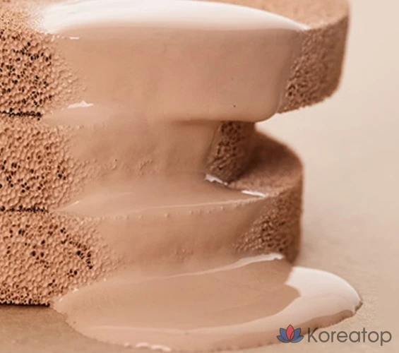 Консилер-кушон Luna, основной продукт 13,5 г + сменный блок, № 21, холодный оттенок слоновой кости, 1 шт., фото 8