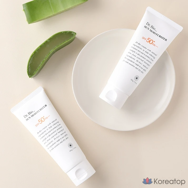 Увлажняющий солнцезащитный крем Dr. Bio Eco SPF50+ PA++++, 100 г, 1 шт.