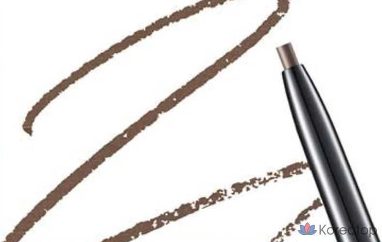 Гелевый карандаш для подводки глаз Cosnori Superproof Fitting Gel Eyeliner Pencil, 0,13 г, оттенок 14 (пепельно-коричневый), 1 шт., фото 2