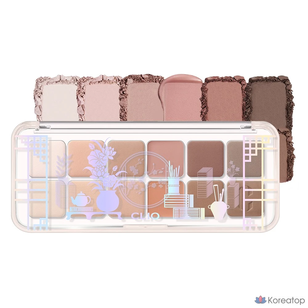 Палетка теней для век Clio Pro Eye Palette Air, 021 Mogamjumiseojae, 1 шт.