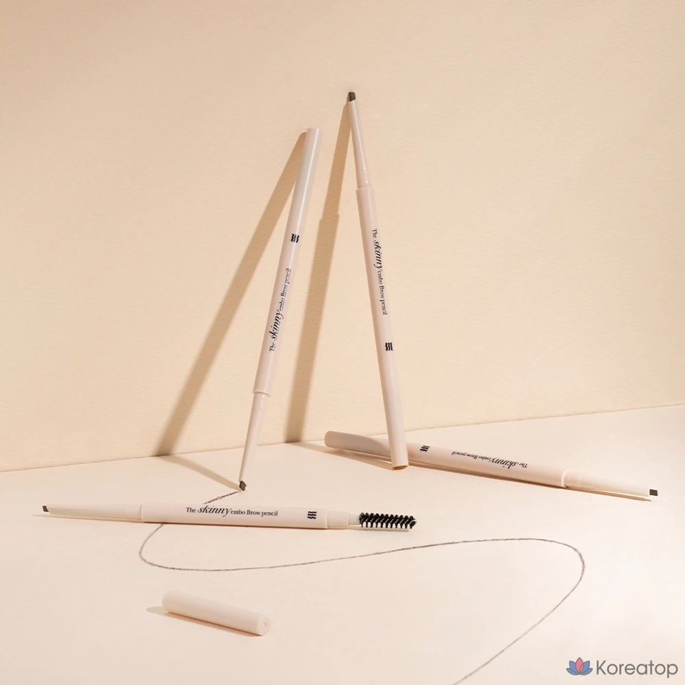 Карандаш для бровей MERZY the Skinny Embo, 0,07 г, цвет SB4, молочно-коричневый, 1 шт., фото 3