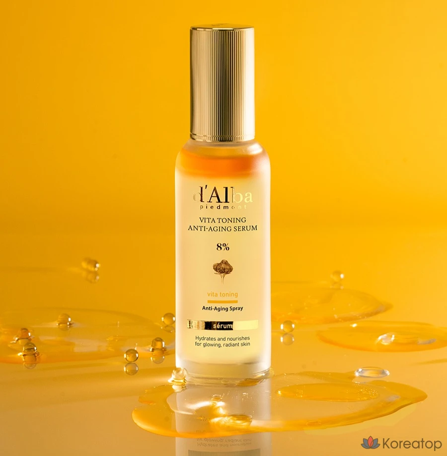 Тонизирующая антивозрастная сыворотка-спрей D'alba Vita, 8%, 70 мл, 1 шт.