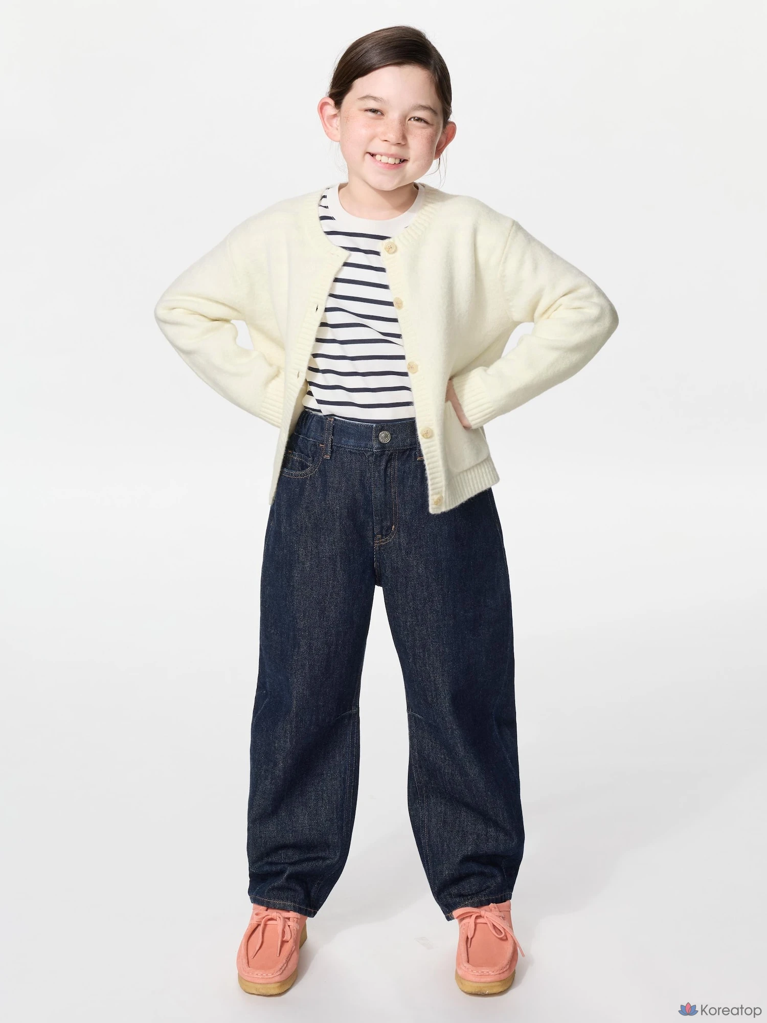 Джинсы детские Uniqlo Barrel Leg Jeans