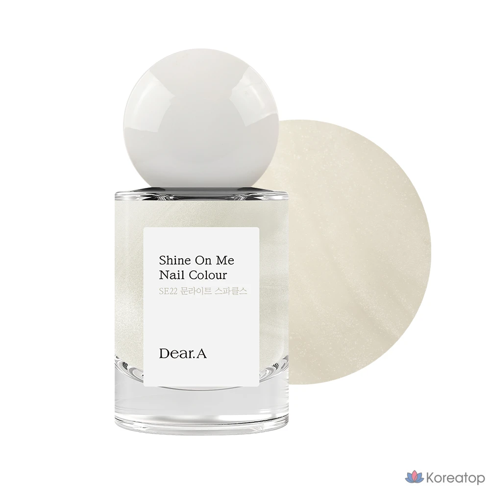 Лак для ногтей Dear.A Shine On Me Nail Color, оттенок SE22 Moonlight Sparkles, 11 мл, 1 шт.