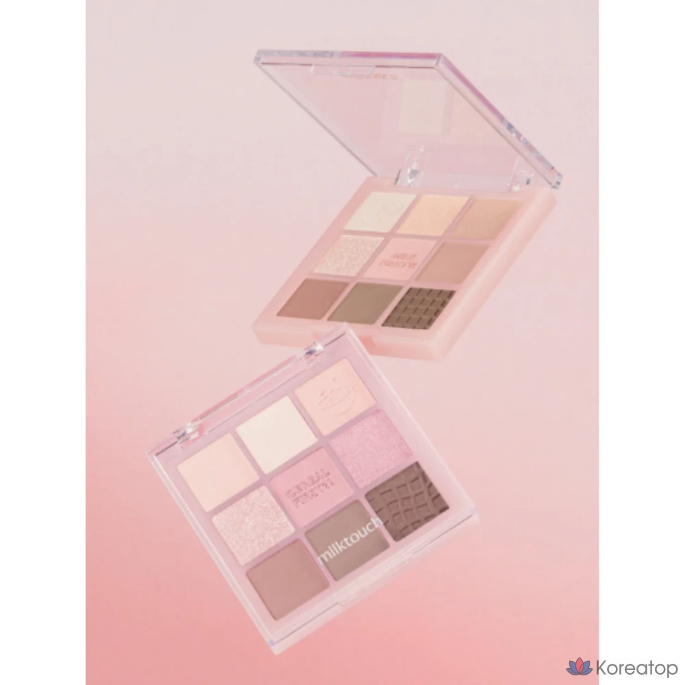 Палетка теней Milk Touch, 1 шт., 02 More Pink Spoon