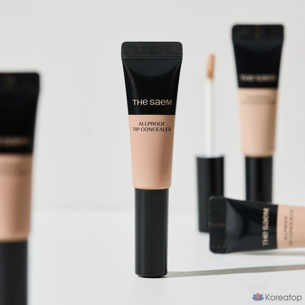 Консилер The Saem Cover Perfection All-Proof Tip Concealer, оттенок 1.5 Natural Beige, 12 г, 1 шт.