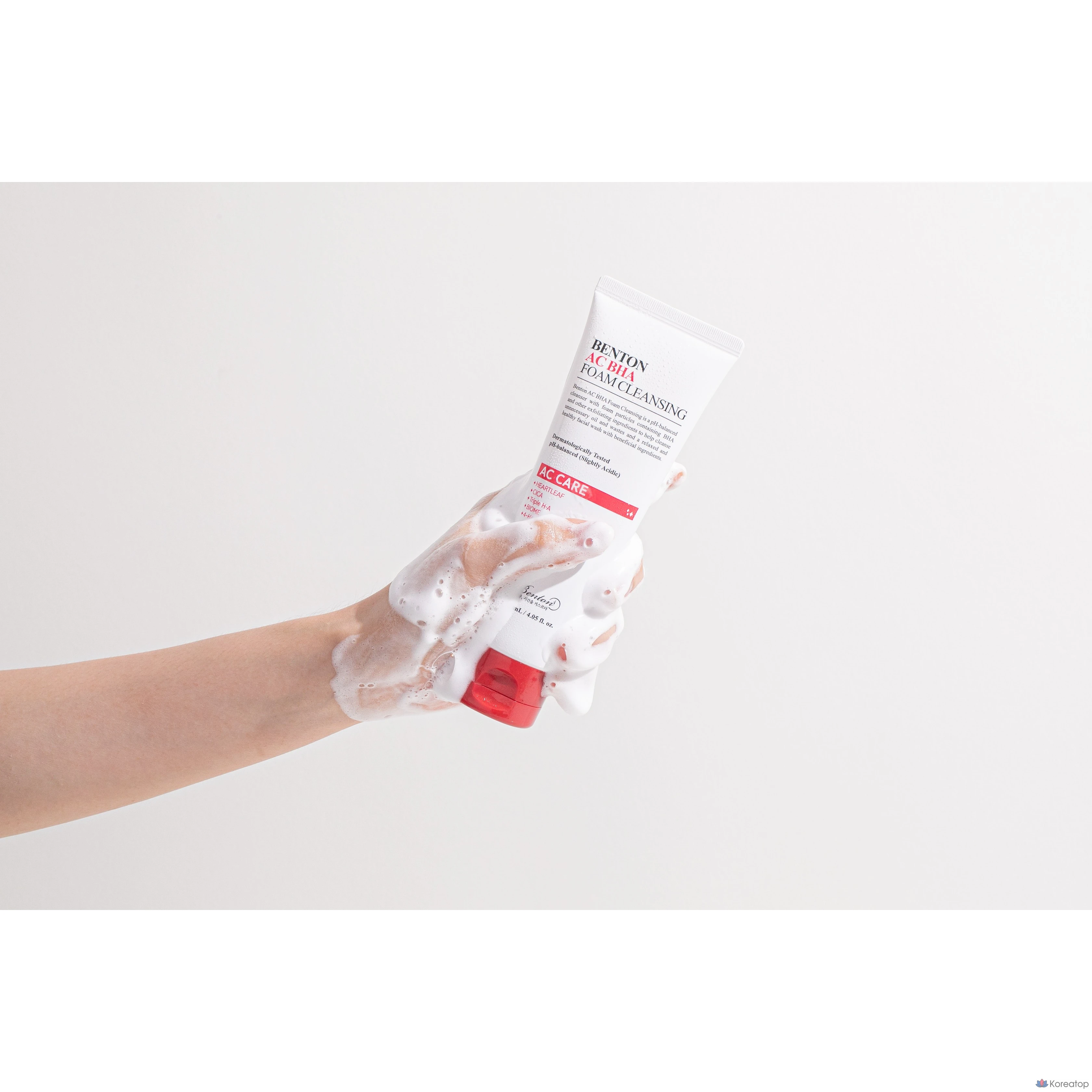 Пенка для умывания от акне Benton AC BHA, 120 мл, 1 шт.