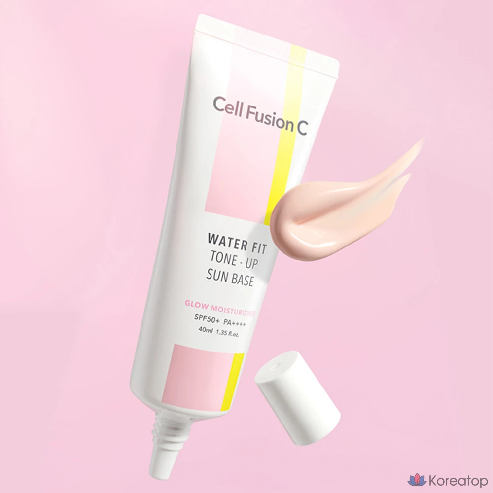 Солнцезащитная основа Cellfusion C Water Fit Tone-Up Sun Base SPF50+ PA++++, 40 мл, 1 шт.