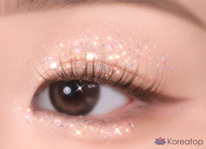 Тональные тени Luna Glitter Lighting Up Formula Pot Eyeshadow, № 5 GlimOn, 1 шт.