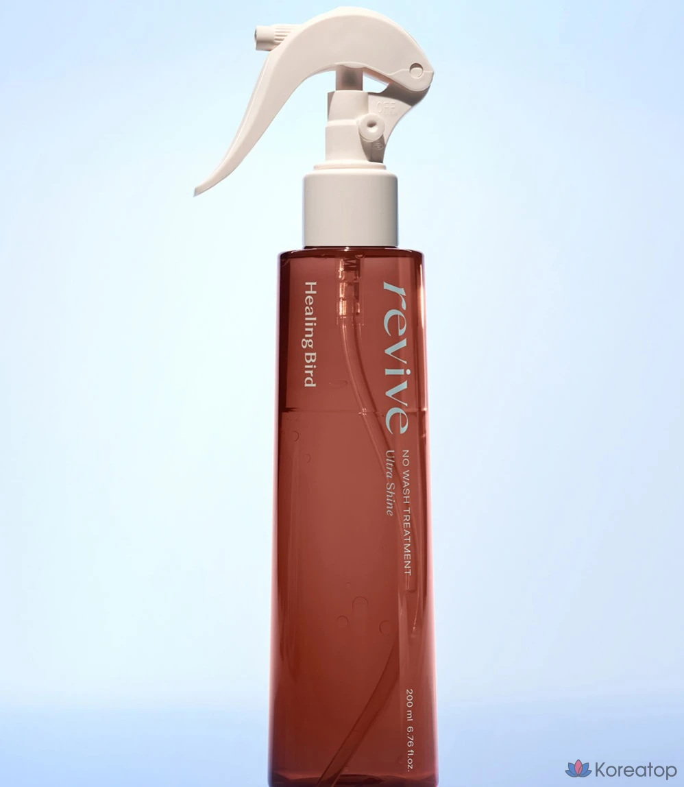 Набор для ухода Healing Bird Revive No-Wash Treatment Ultra Shine (200 мл + 32 мл), 1 шт.