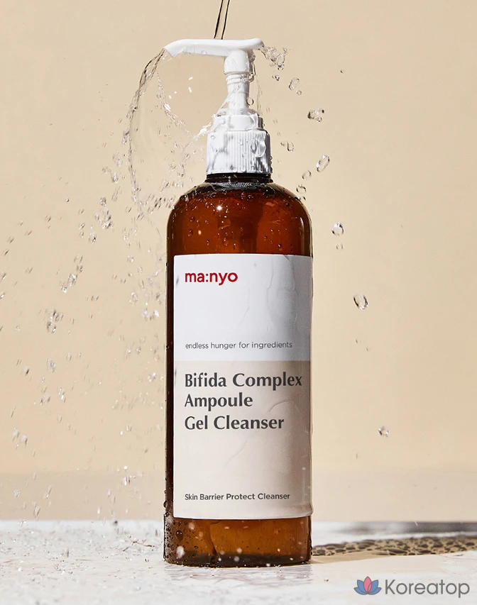 Очищающий гель Manyo Factory Bifida Ampoule с мягкой кислотностью, 400 мл, 1 шт.