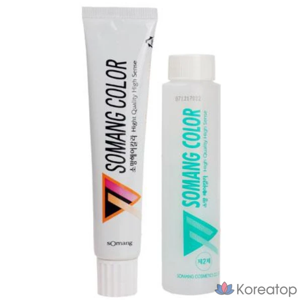 Цвета волос 1 и 2, по 60 г / Цвет волос Incus 60 г, B2, голубовато-черно-коричневый, 1 шт.