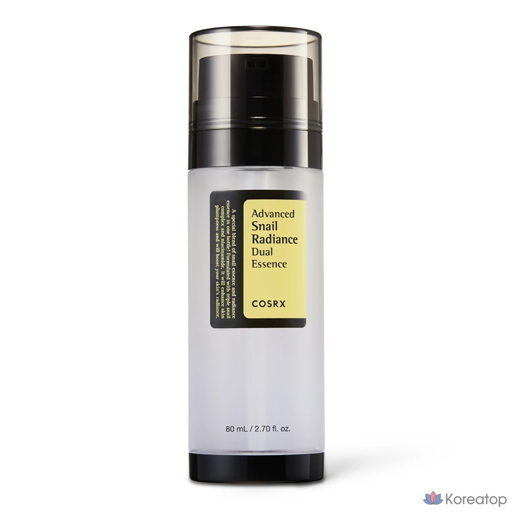 COSRX Advanced Snail Radiance Dual Essence, 80 мл, 1 шт.