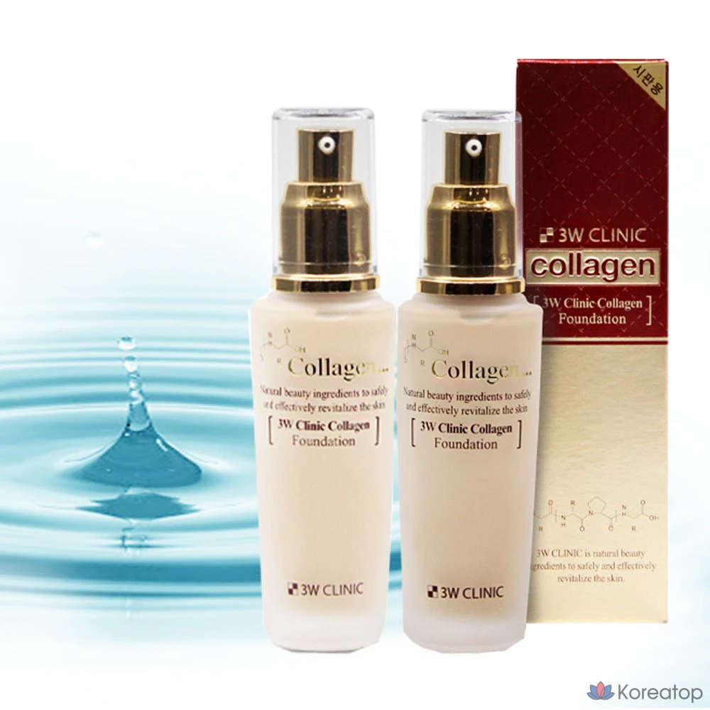 Тональный крем Collagen 3W Clinic № 23, 50 мл, № 21, косметический оттенок, EU_, 1 шт.