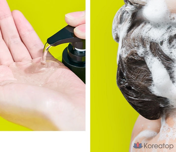 Шампунь Kundal All Day Smell Cover Youth с ароматом лайма, базилика и мандарина, 1 л, 1 шт., фото 2