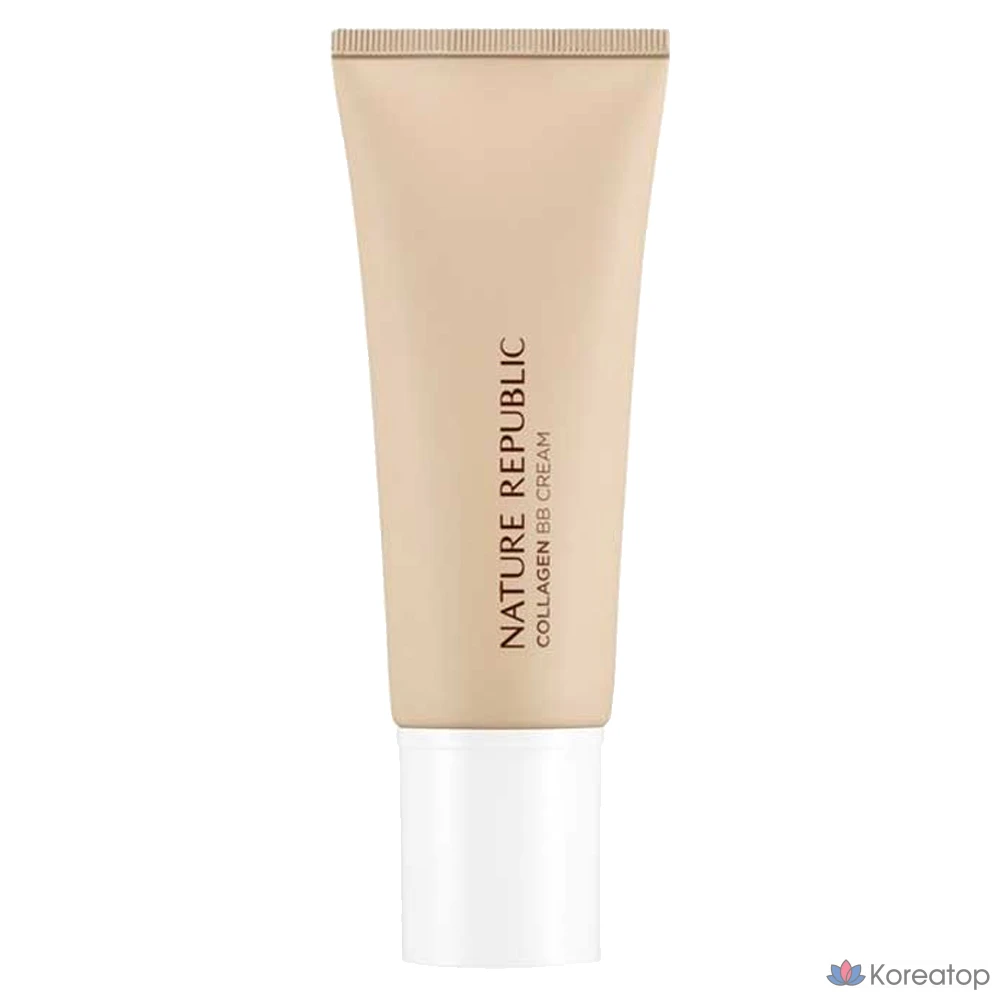 BB-крем Nature Republic Nature Origin Collagen SPF25 PA++ 45 г, натуральный бежевый, 1 шт.