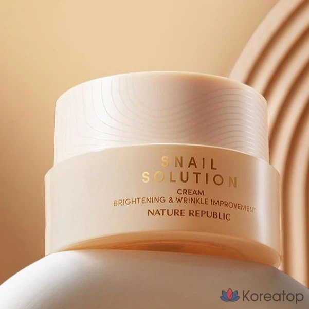 Крем Nature Republic Snail Solution, 52 мл, 1 шт.