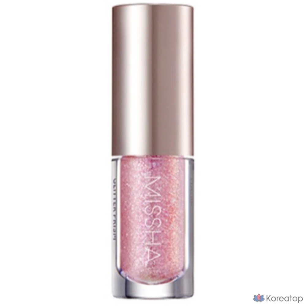 Жидкие тени для век Missha Glitter Prism, оттенок Space Odyssey (полупрозрачный розовый), 1 шт.