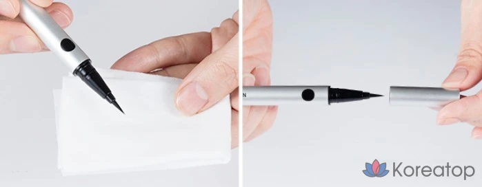 Подводка для глаз Missha Natural Fix Brush Pen, 0,6 г, коричневая, 1 шт.