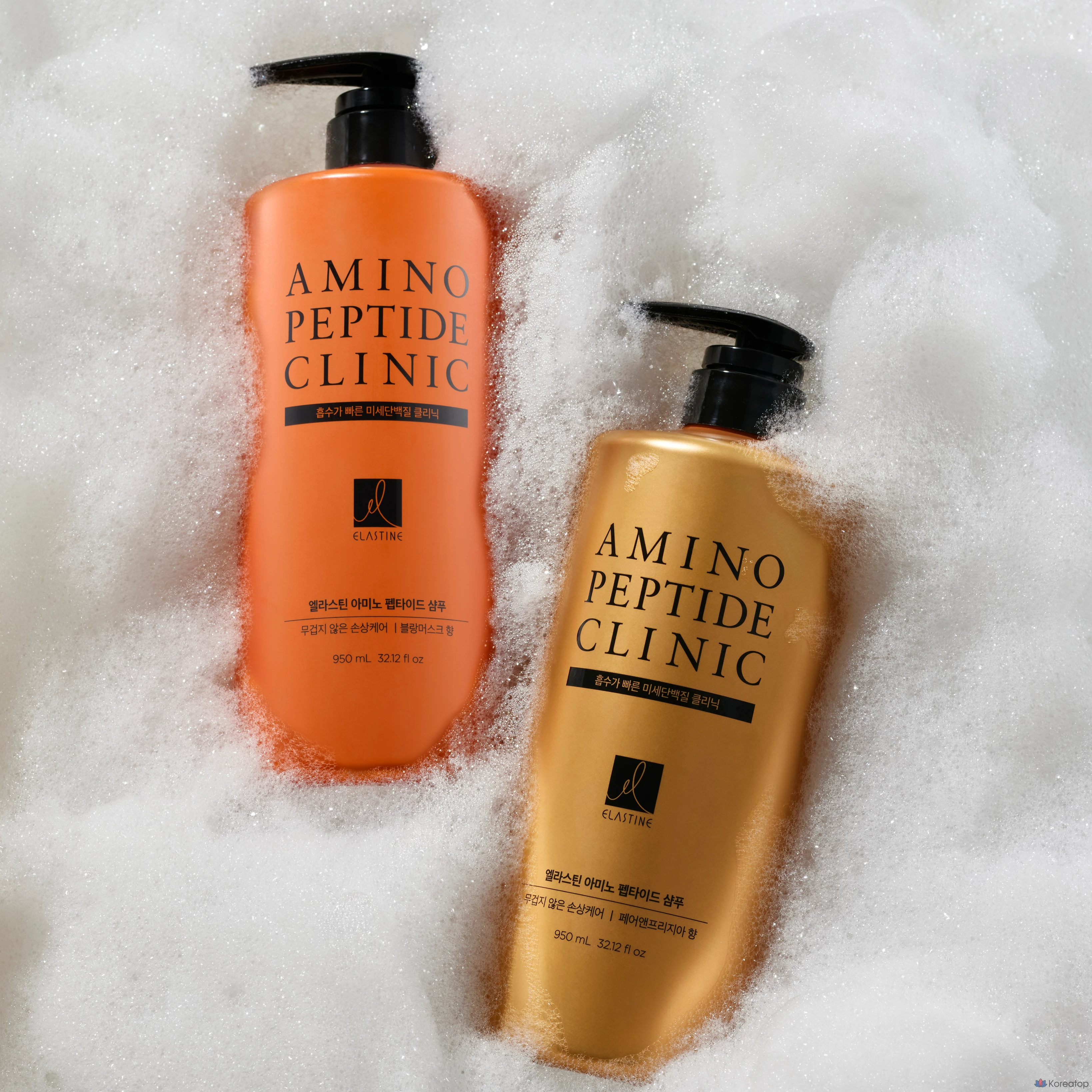 Шампунь с аминопептидами эластина, слабокислотным протеином, высоким содержанием питательных веществ, ароматом Fair & Freesia, 950 мл, 1 шт., фото 2