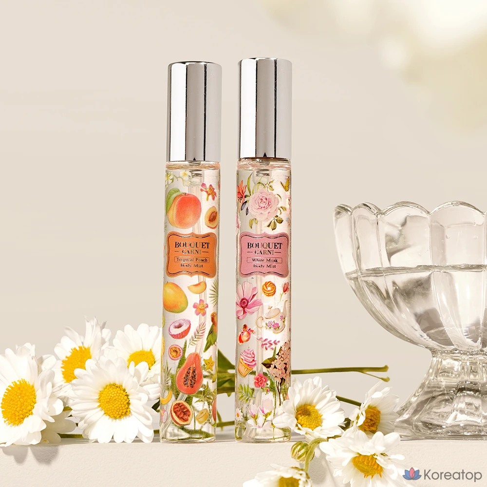 Набор из 8 парфюмерных спреев для тела Bouquet Garni Perfume Discovery Body Mist, 120 мл, 4 комплекта., фото 4