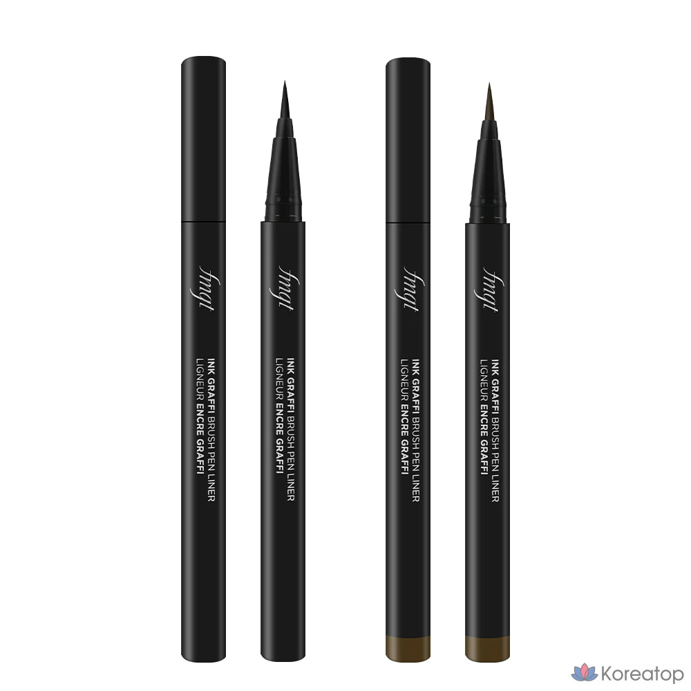 Подводка для глаз The Face Shop Inkgraphie Brush Pen Liner, Inkproof Pen Liner 01 Black Proof, 1 шт.