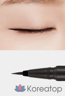 Жидкая подводка для глаз A'Pieu Born to Be Madproof, 0,6 г, 01 темно-черный, 1 шт., фото 5