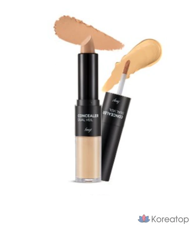 Консилер FMGT Dual Veil, 1 шт., N203 Натуральный бежевый, фото 3