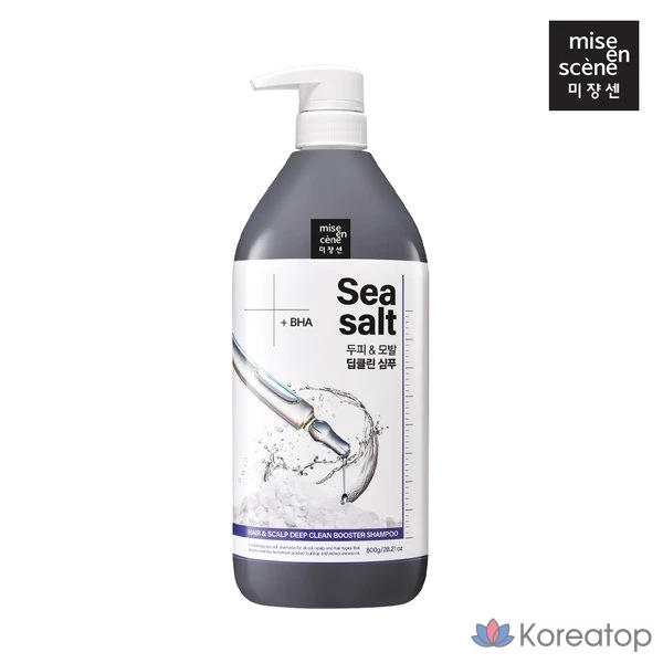 Шампунь-бустер для глубокого очищения волос и кожи головы Mise en Scene, 800 г, 1 шт.