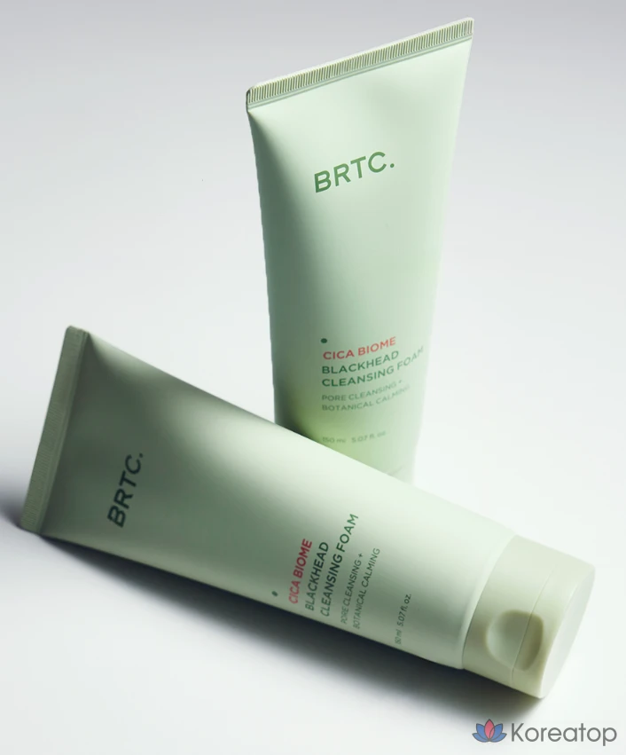 Очищающая пенка для лица BRTC Cica Biome от черных точек, 150 мл, 1 шт.