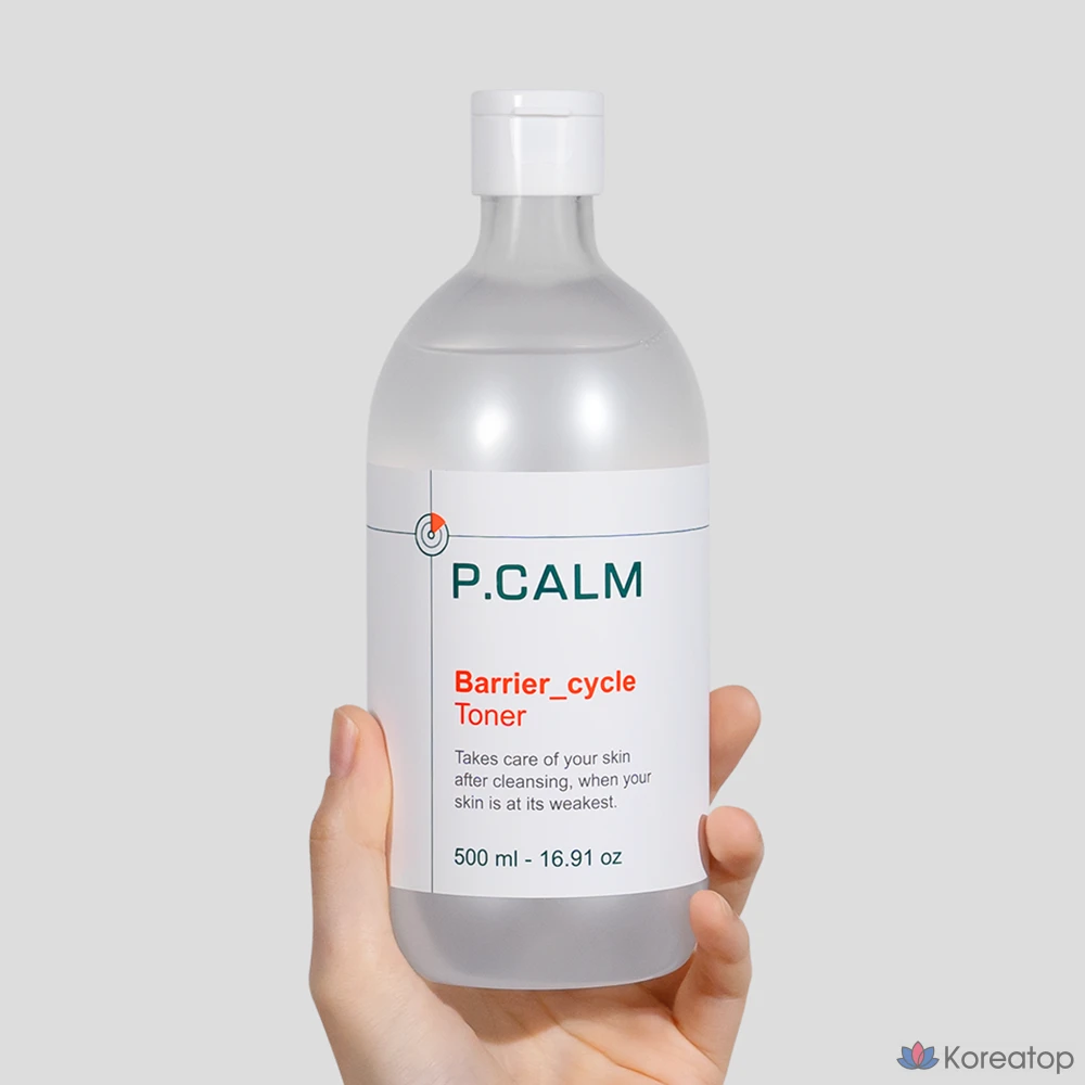 Успокаивающий тоник P.CALM Barrier Cycle, 500 мл, 1 шт., фото 4