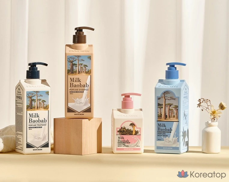 Гель для душа Milk Baobab с ароматом белого мускуса, 500 мл, 1 шт., фото 4