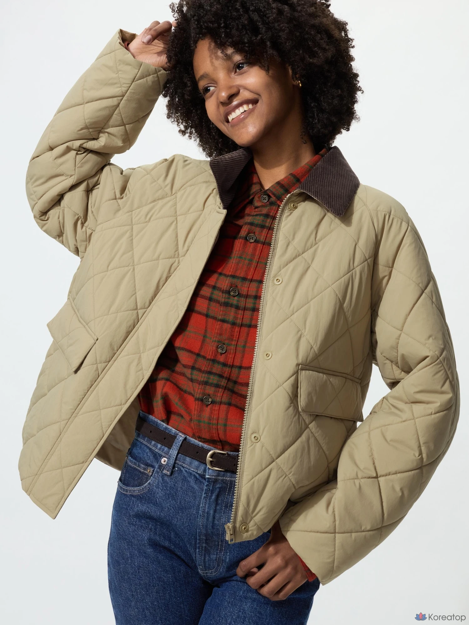 Утепленная куртка Uniqlo Padded Utility Short Jacket