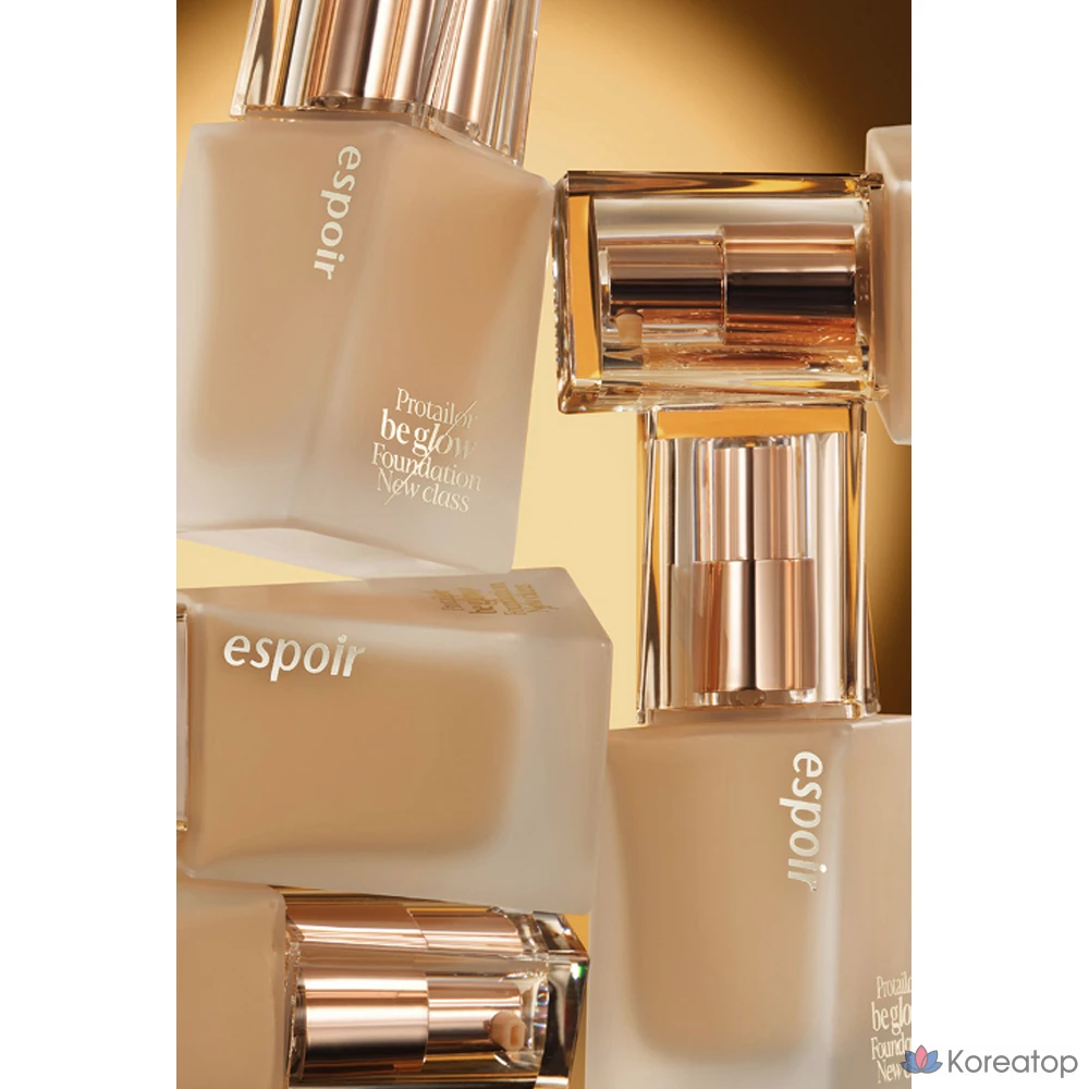 Тональный крем Espoir Pro Tailor Be Glow Foundation New Class SPF27 PA++ 30 г, цвет ваниль, 1 шт., фото 9