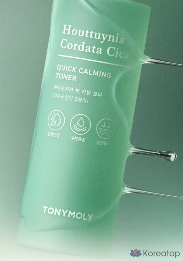 Успокаивающий тоник Tony Moly Cica Quick Calming Toner, 200 мл, 1 шт.