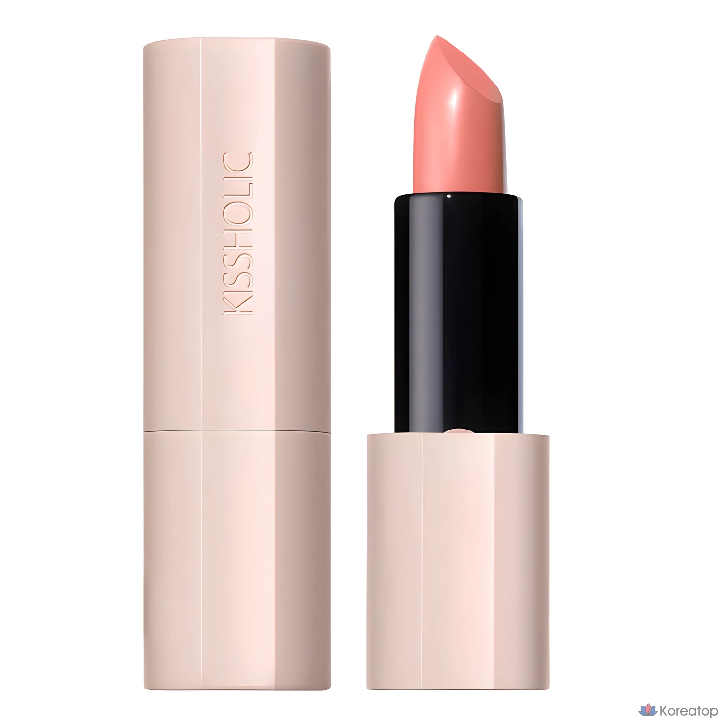 Помада The Saem Kissholic Intense Lipstick, 1 шт., CR02, цвет «Йогуртовый персик».